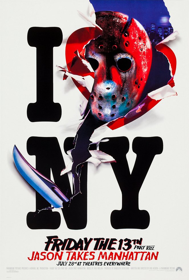 Friday the 13th Part VIII: Jason Takes Manhattan - Plakate