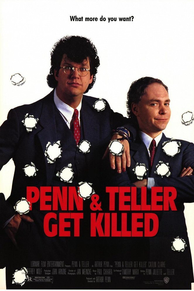 Penn & Teller Get Killed - Plakaty