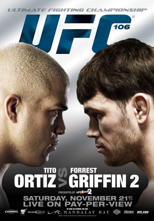 UFC 106: Ortiz vs. Griffin 2 - Plakátok