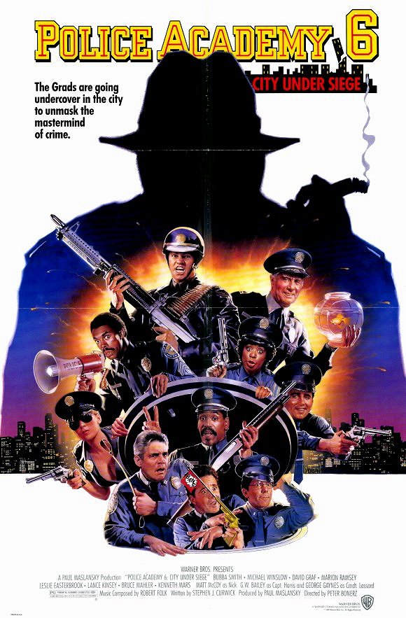 Police Academy 6: City Under Siege - Posters