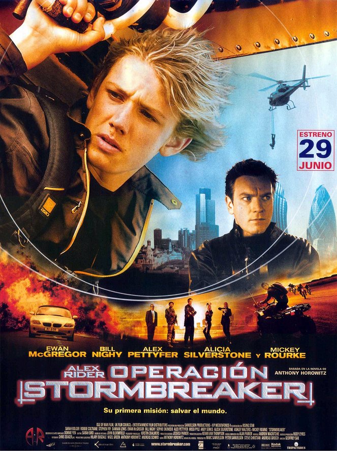 Alex Rider: Operación Stormbreaker - Carteles