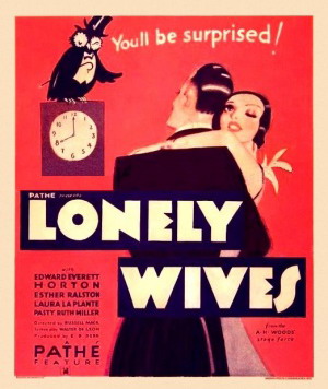 Lonely Wives - Plakate