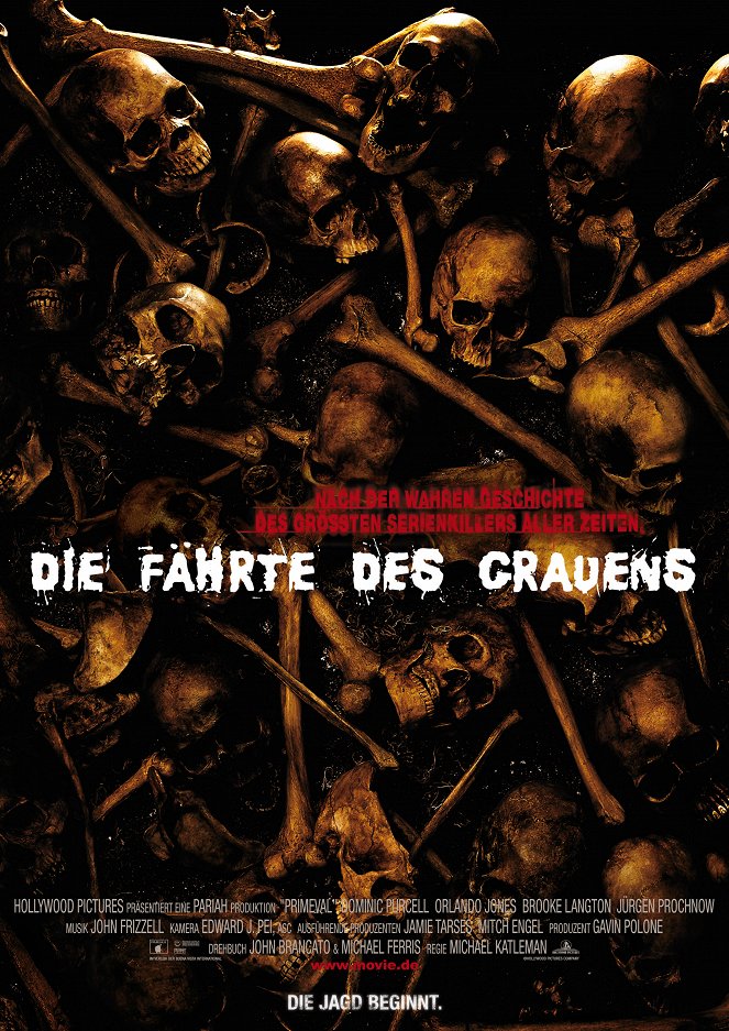 Die Fährte des Grauens - Plakate