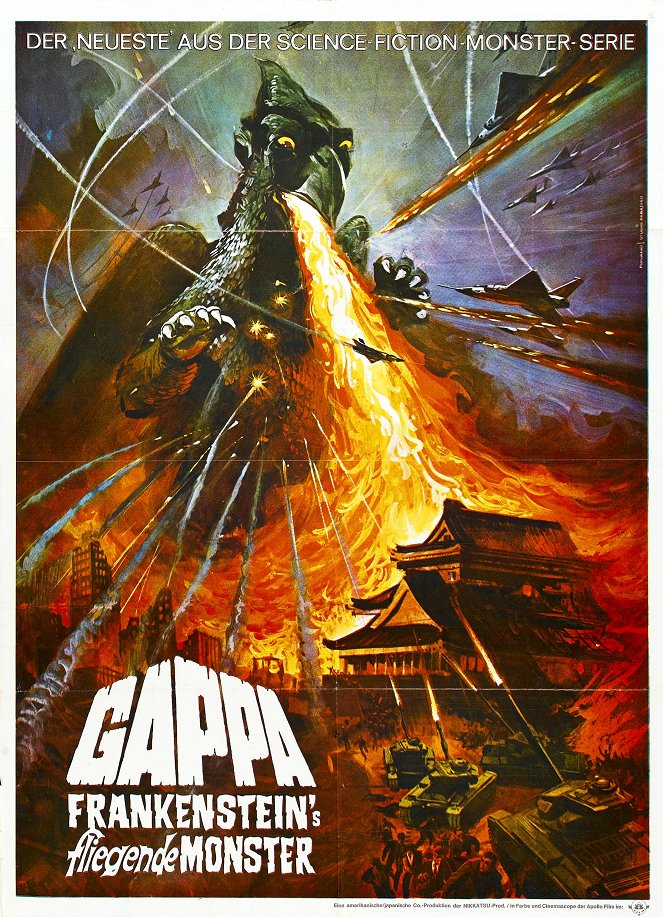 Gappa - Frankensteins fliegende Monster - Plakate
