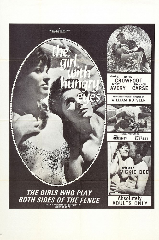 The Girl with the Hungry Eyes - Posters