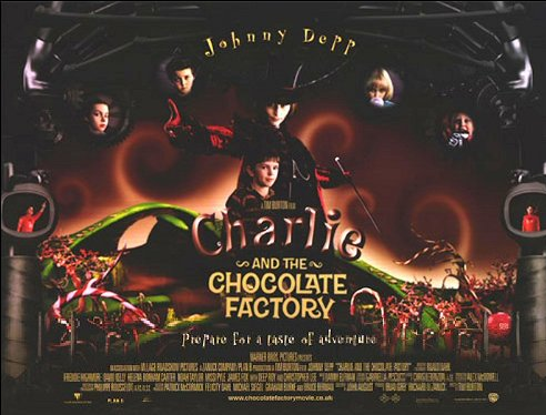 Charlie a továreň na čokoládu - Plagáty
