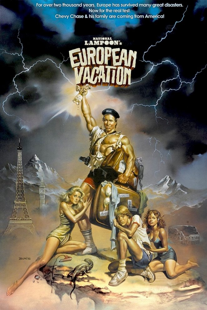 Európai vakáció - Plakátok