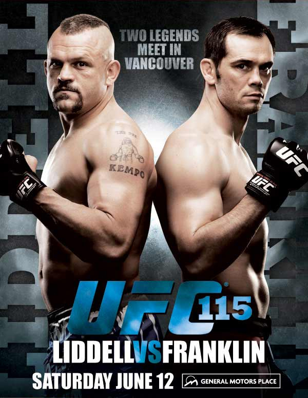 UFC 115: Liddell vs. Franklin - Posters