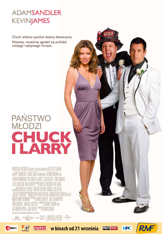 Państwo młodzi: Chuck i Larry - Plakaty