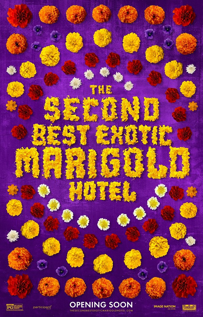 Druhý úžasný hotel Marigold - Plagáty