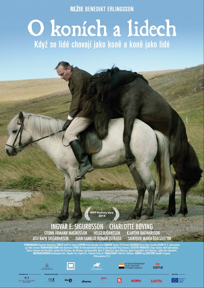 O koních a lidech - Plakáty