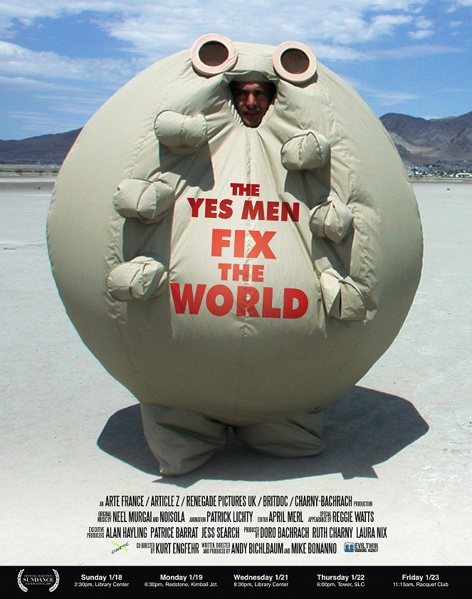 The Yes Men Fix the World - Plakate