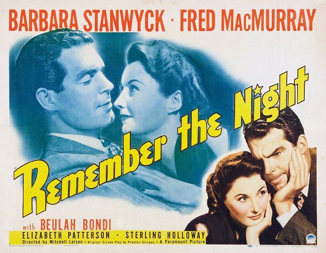 Remember the Night - Posters