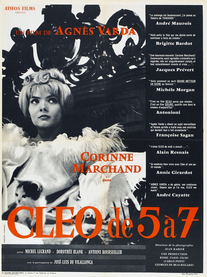 Cleo de 5 a 7 - Carteles