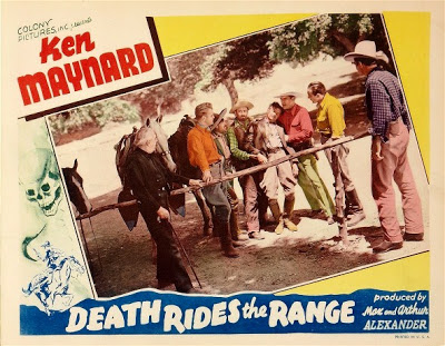 Death Rides the Range - Plakate