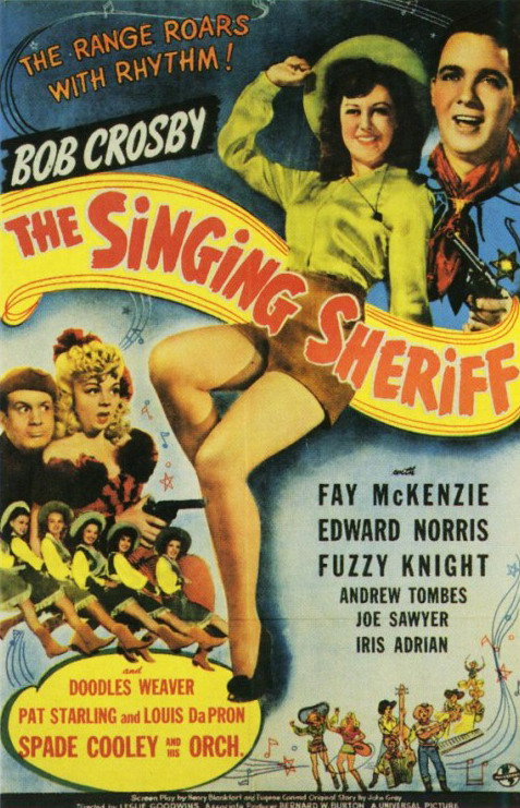 The Singing Sheriff - Plagáty