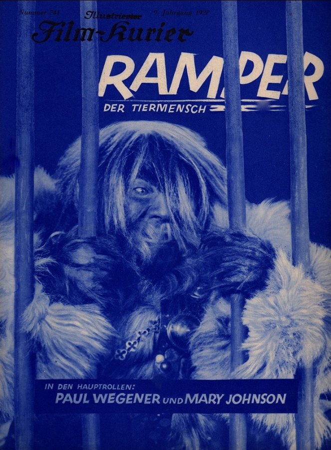 Ramper, der Tiermensch - Plakáty