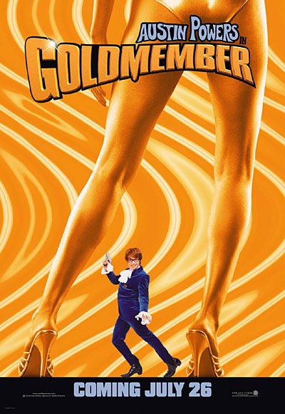 Austin Powers i Złoty Członek - Plakaty