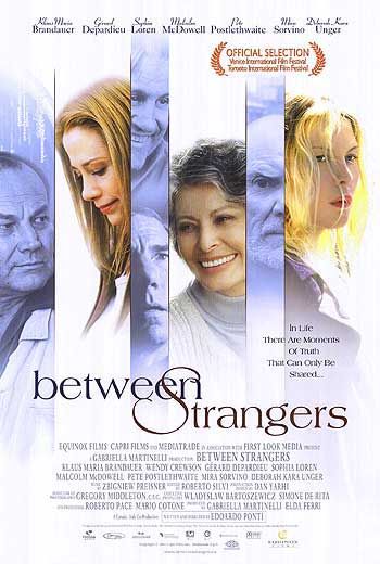Between Strangers - Carteles