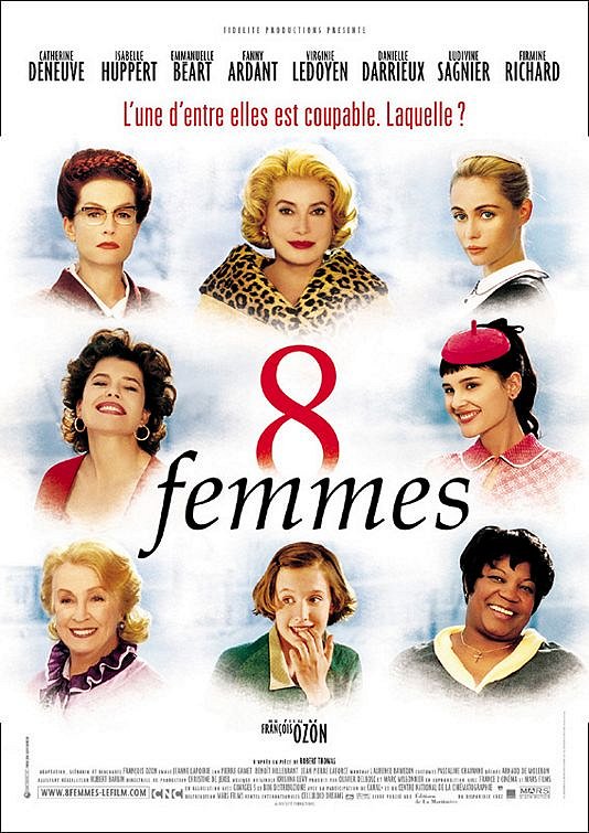 8 žen - Plakáty