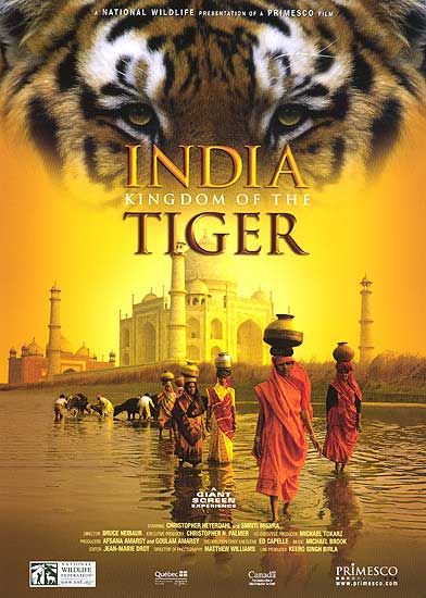India: Kingdom of the Tiger - Carteles