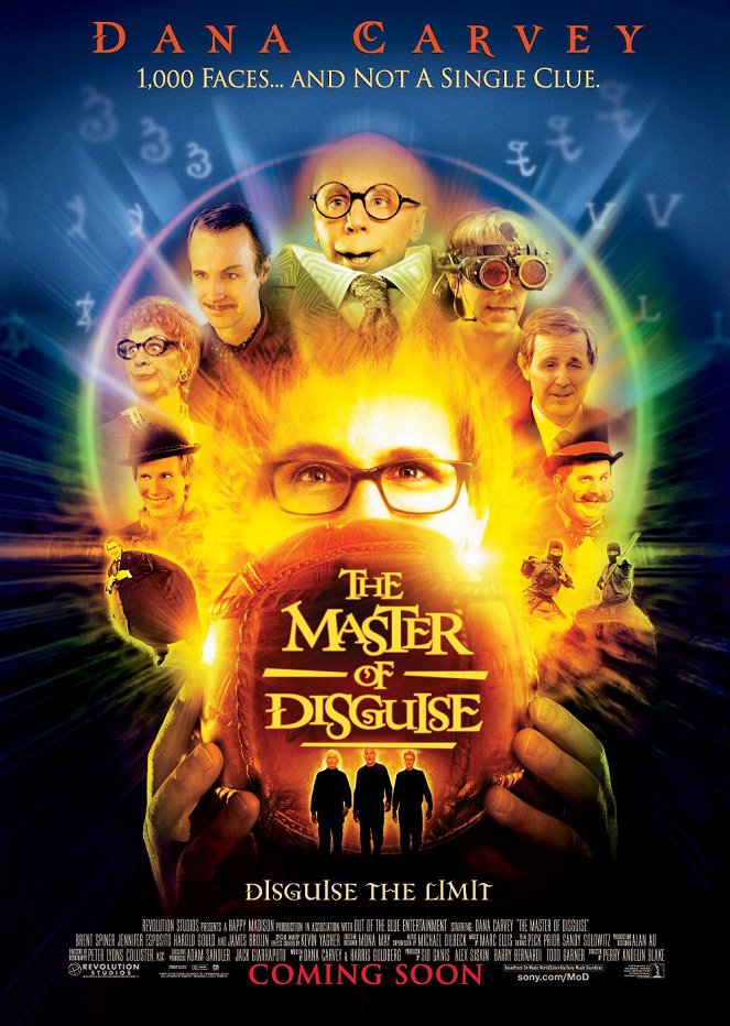 The Master of Disguise - Plakate