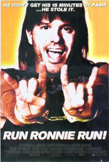 Run Ronnie run - Affiches