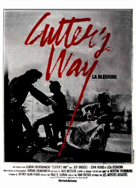 Cutter's Way - Affiches