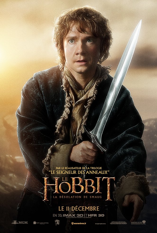 Le Hobbit : La désolation de Smaug - Affiches