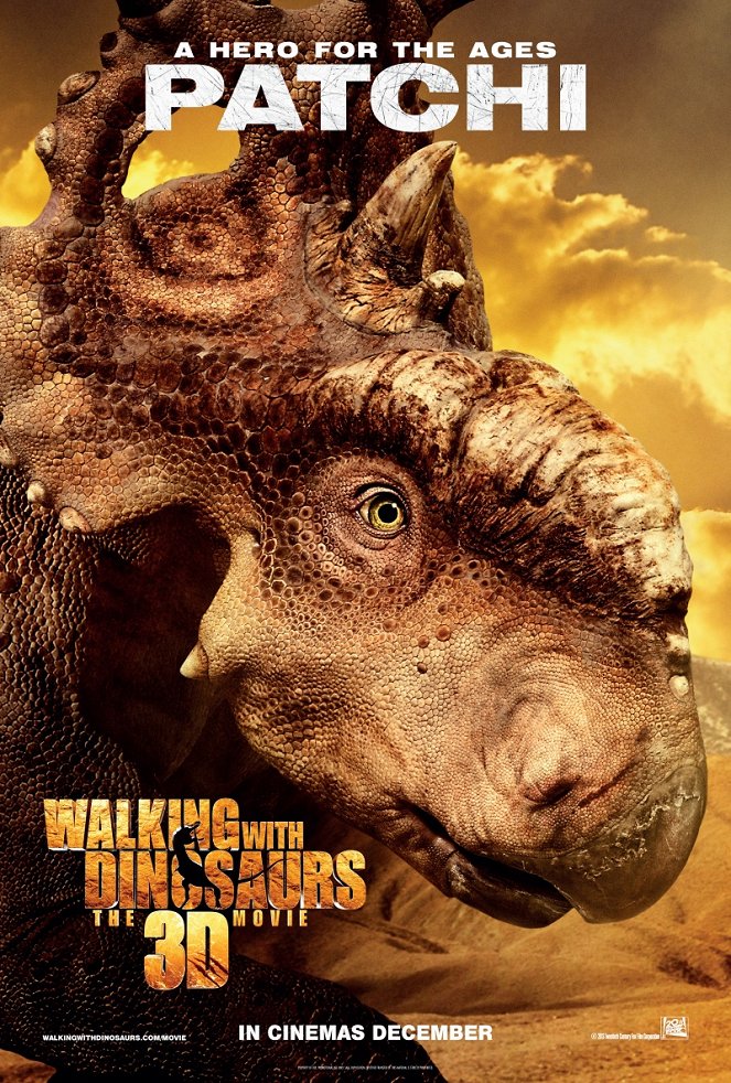 Walking with Dinosaurs 3D elokuva - Julisteet