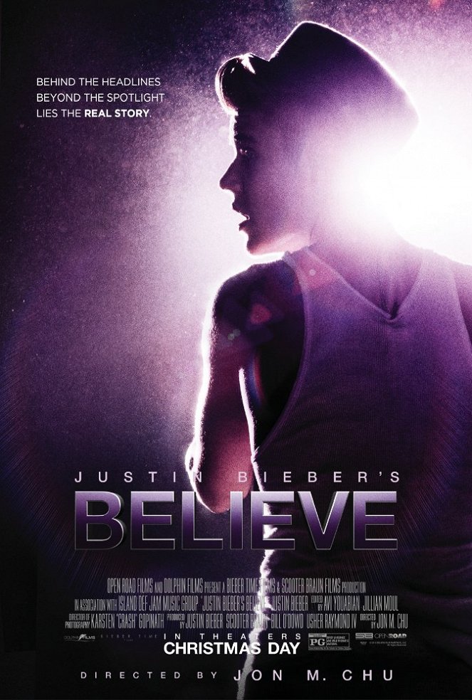 Justin Bieber's Believe - Affiches