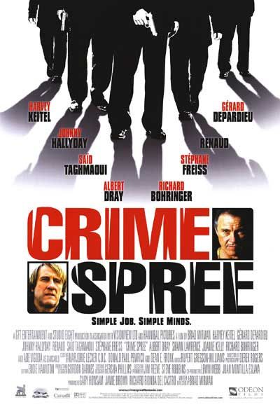 Crime Spree - Cartazes