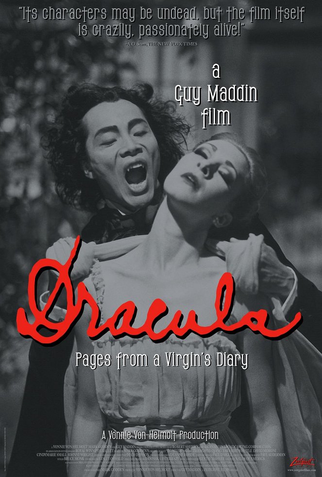 Dracula: Pages from a Virgin's Diary - Carteles
