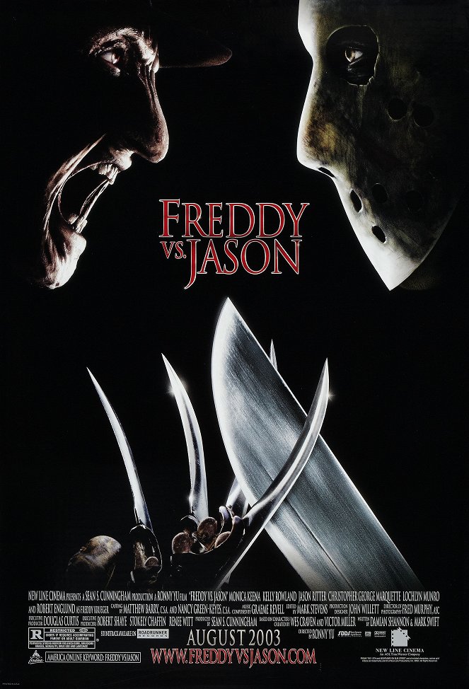 Freddy Contra Jason - Cartazes