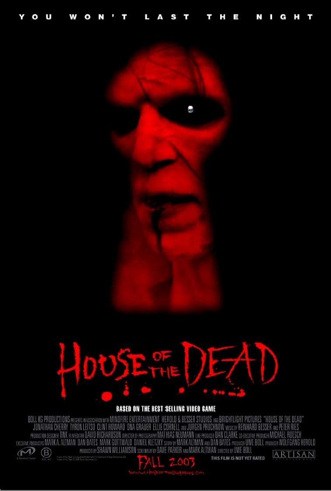 House of the Dead - Cartazes