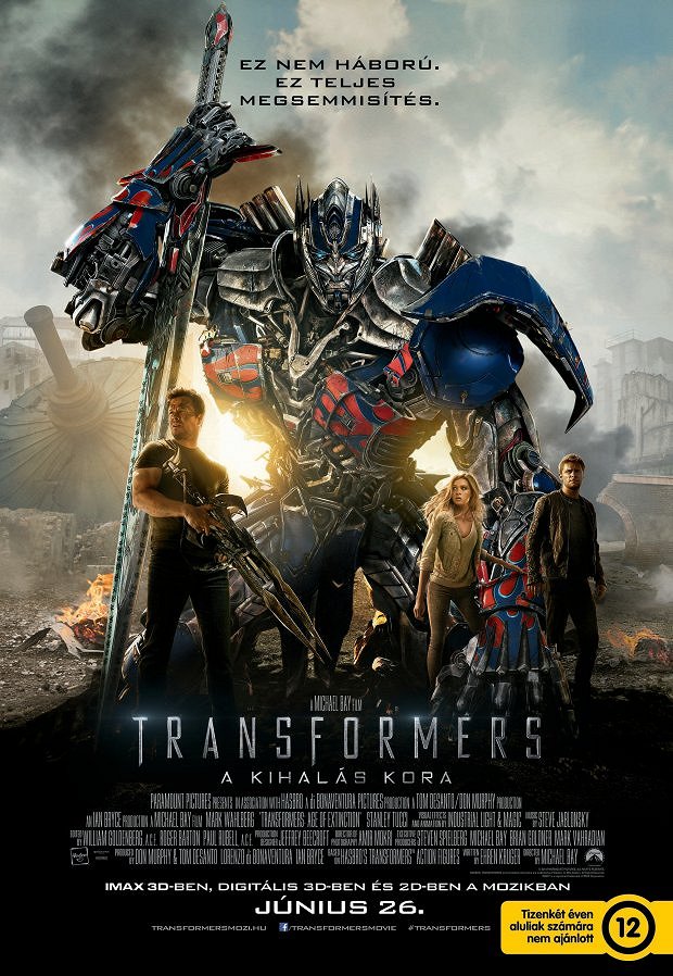 Transformers: A kihalás kora - Plakátok