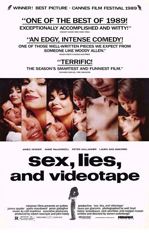 Sexo, mentiras y cintas de vídeo - Carteles
