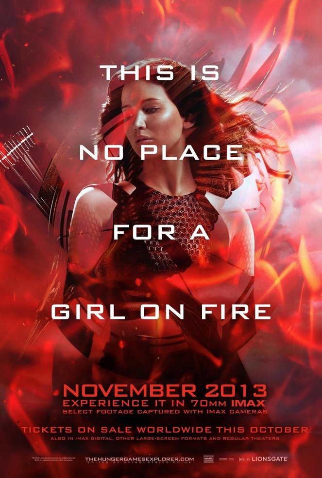Die Tribute von Panem 2 - Catching Fire - Plakate