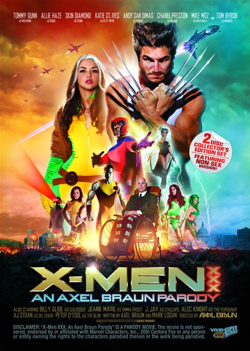 X-Men XXX: An Axel Braun Parody - Plakátok