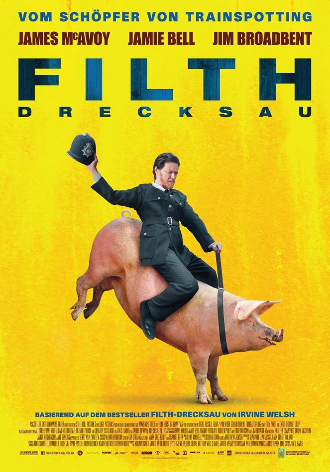 Filth, el sucio - Carteles