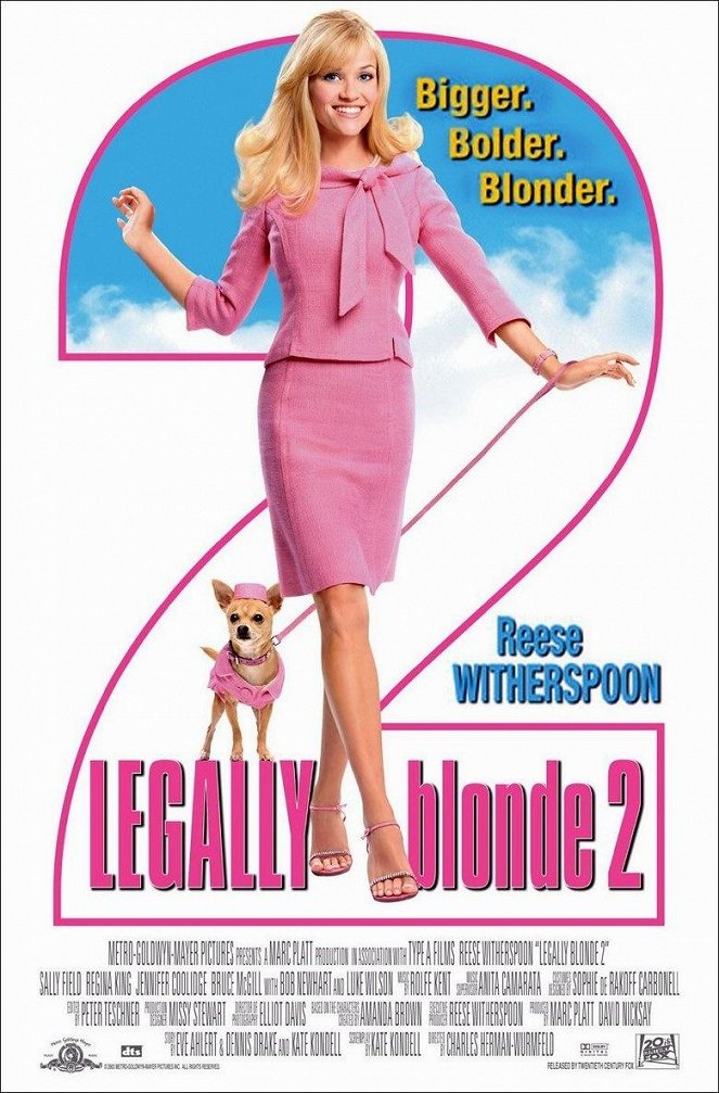 Legalna blondynka 2 - Plakaty