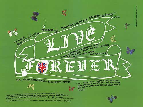 Live Forever - Plakate