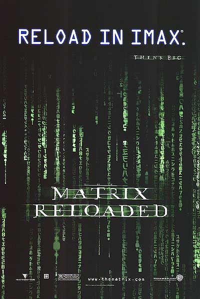 Matrix Reloaded - Plakate