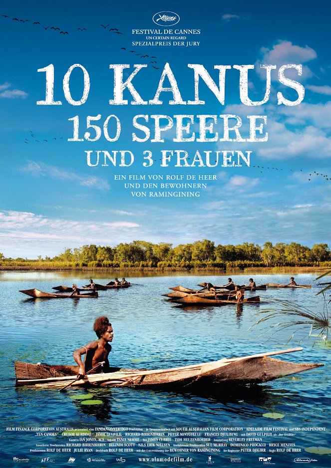 10 Kanus, 150 Speere und 3 Frauen - Plakate