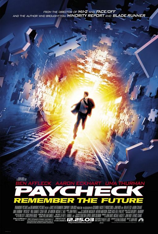Paycheck – Die Abrechnung - Plakate