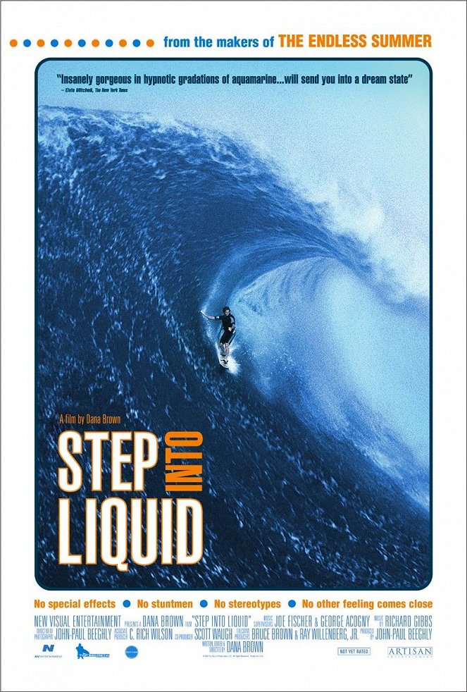 Step Into Liquid - Plakátok