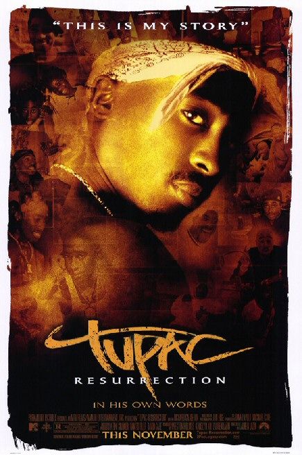 Tupac: Resurrection - Affiches