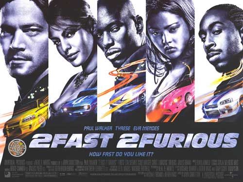 2 Fast 2 Furious - Plakate