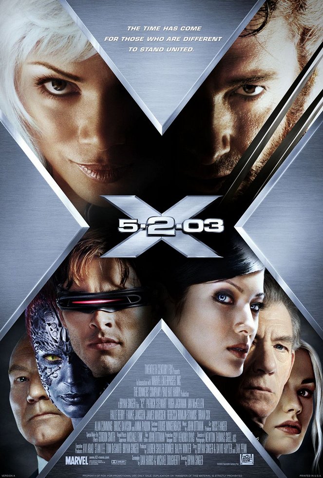 X-Men 2 - Plakaty