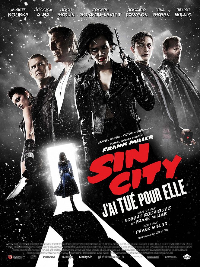 Sin City : J'ai tué pour elle - Affiches